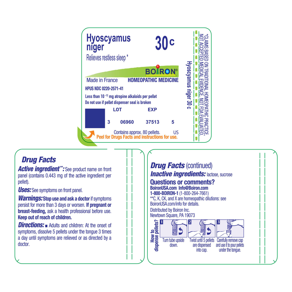 Boiron Homeopathics Hyoscyamus Niger 30c — view 2