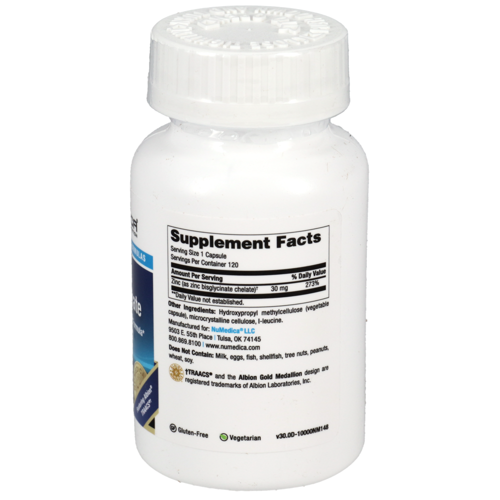 NuMedica Zinc Glycinate — view 2