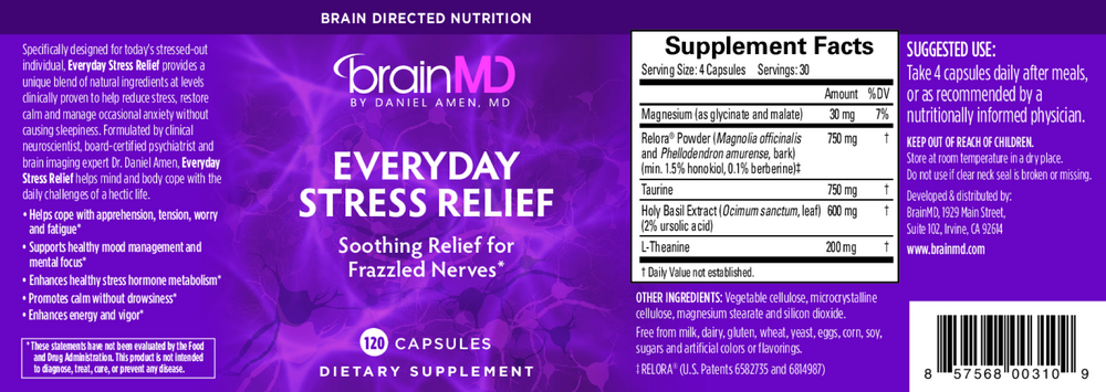 BrainMD Everyday Stress Relief — view 2