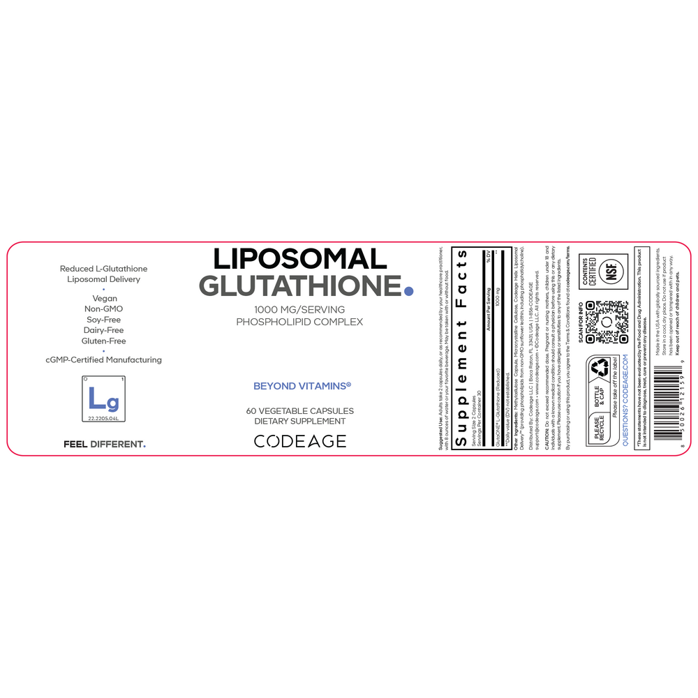 Codeage Liposomal Glutathione — view 2
