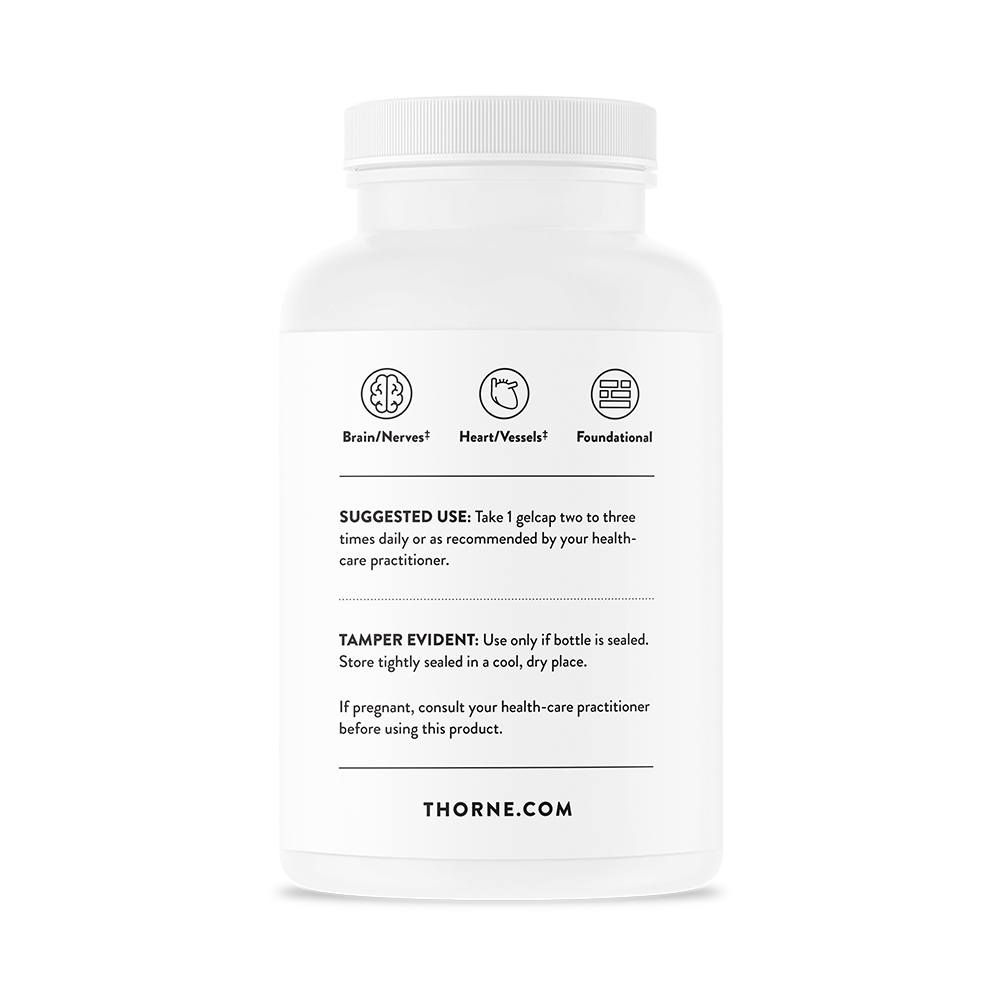 Thorne Omega-3 with CoQ10 — view 2