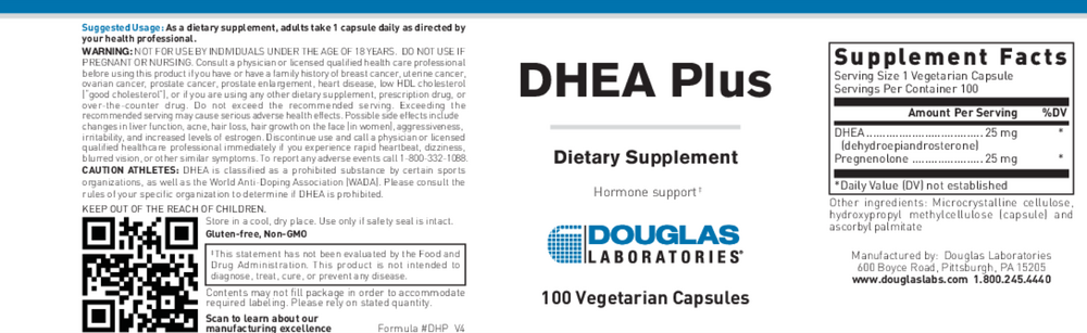 Douglas Labs DHEA Plus — view 2