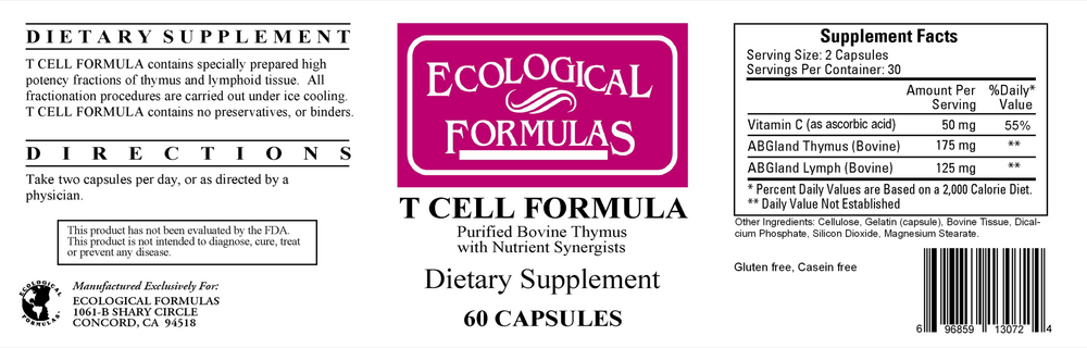 Ecological Formulas/Cardiovascular Research T Cell Formula — view 2