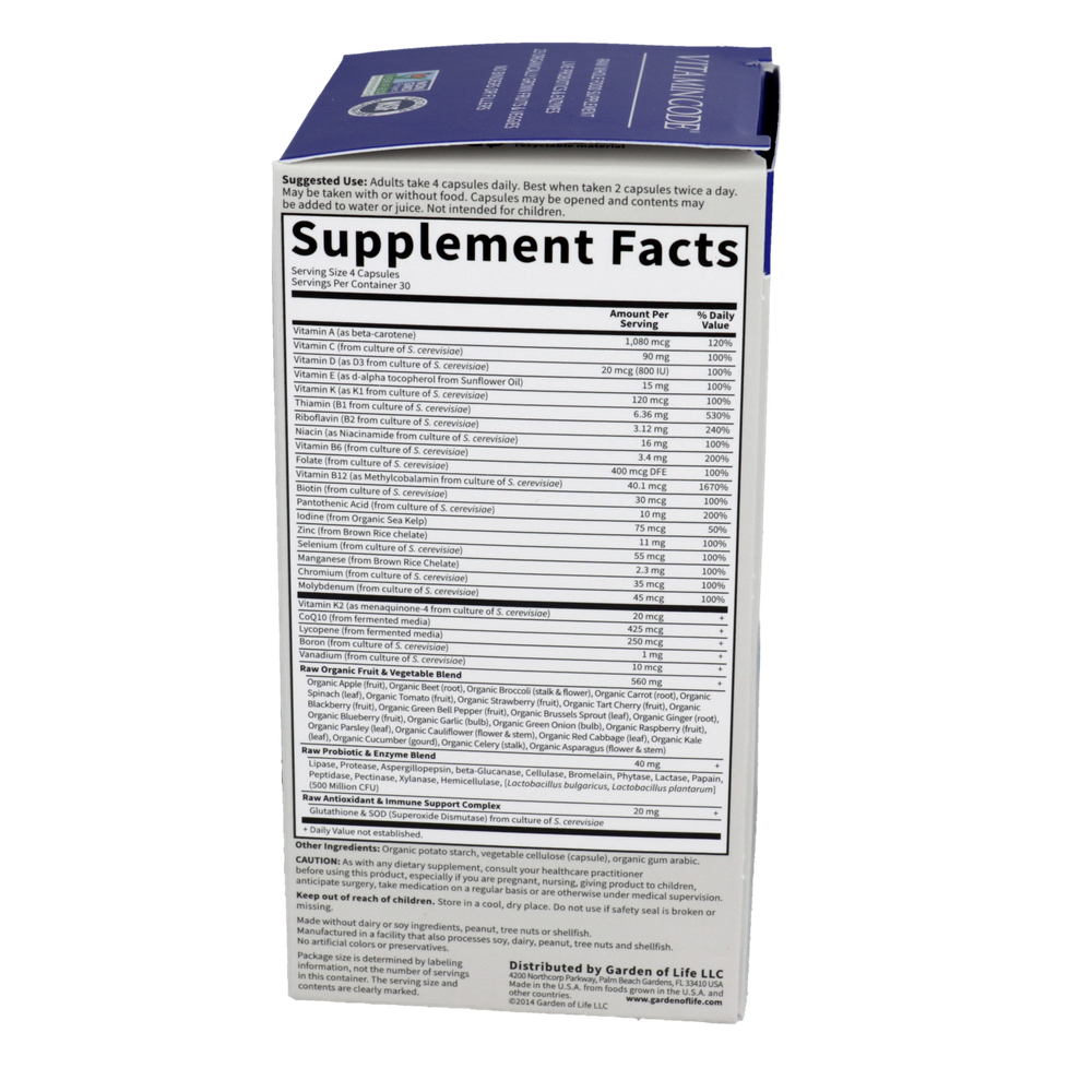 Garden of Life Vitamin Code Mens Multi — view 2