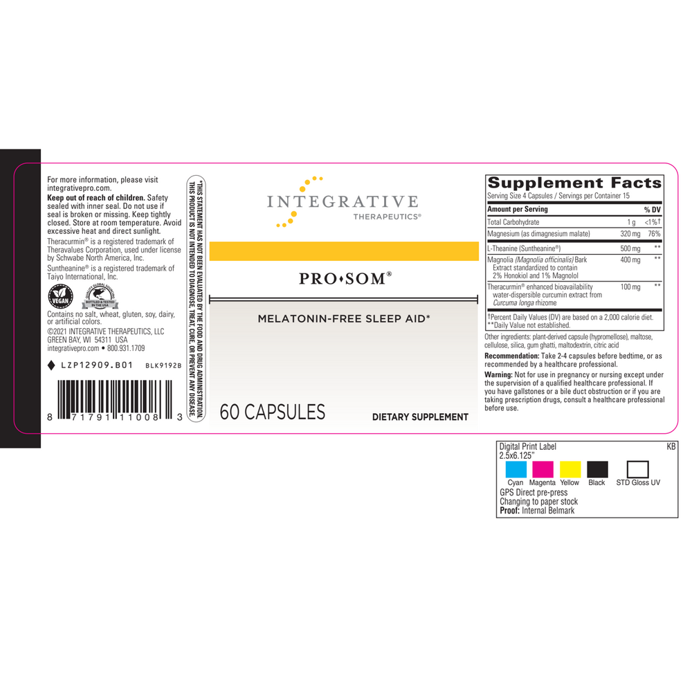 Integrative Therapeutics Pro-Som™ — view 2