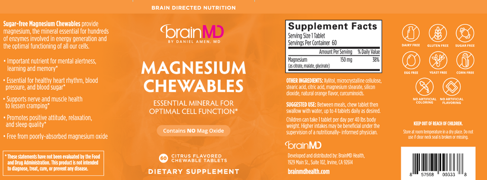 BrainMD Magnesium Chewable — view 2