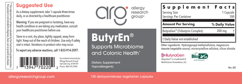 Allergy Research Group ButyrEn — view 2