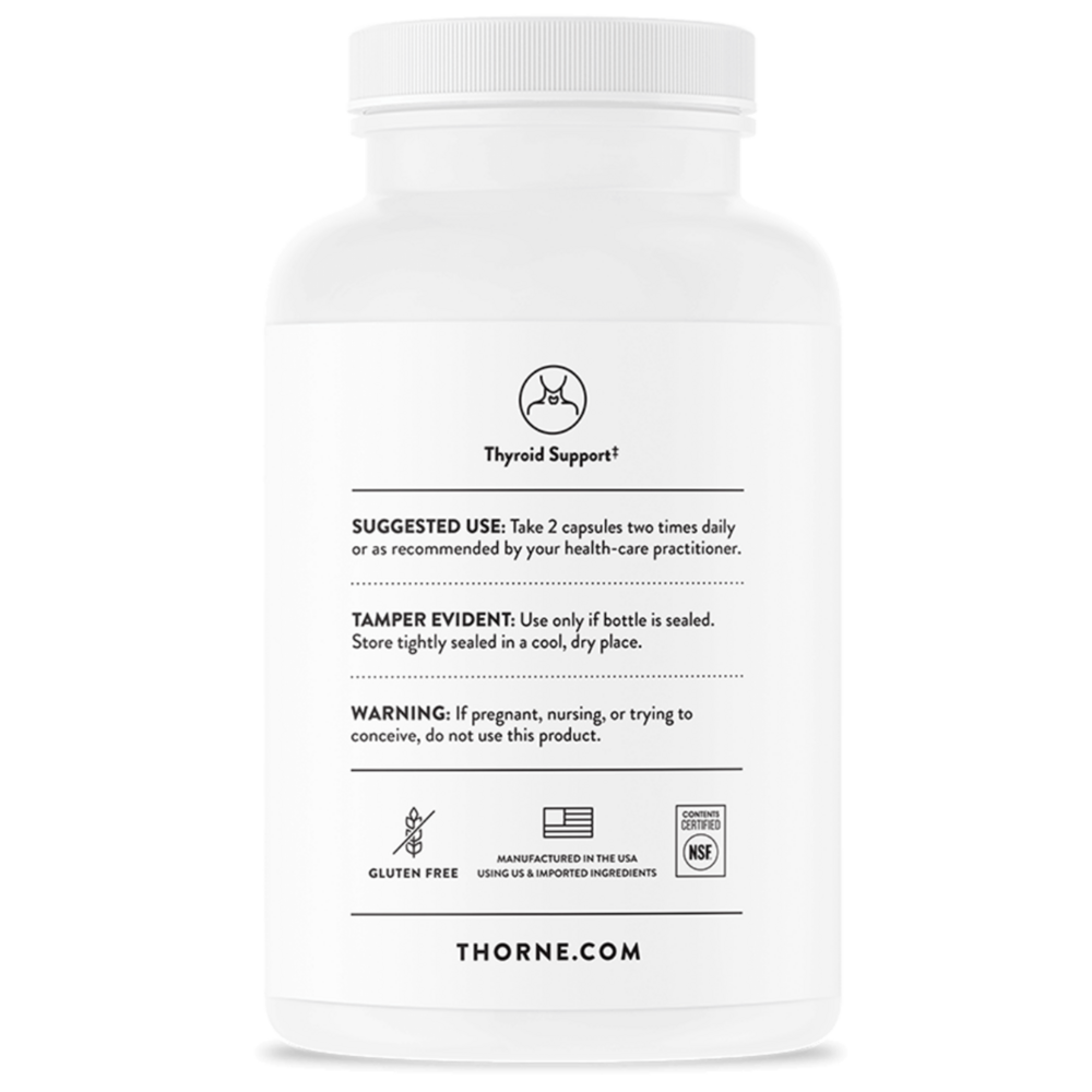Thorne Thyroid Health Complex (formerly Thyrocsin) — view 2