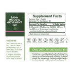 BrainMD SAMe Mood & Movement 400 — view 2 — view 3