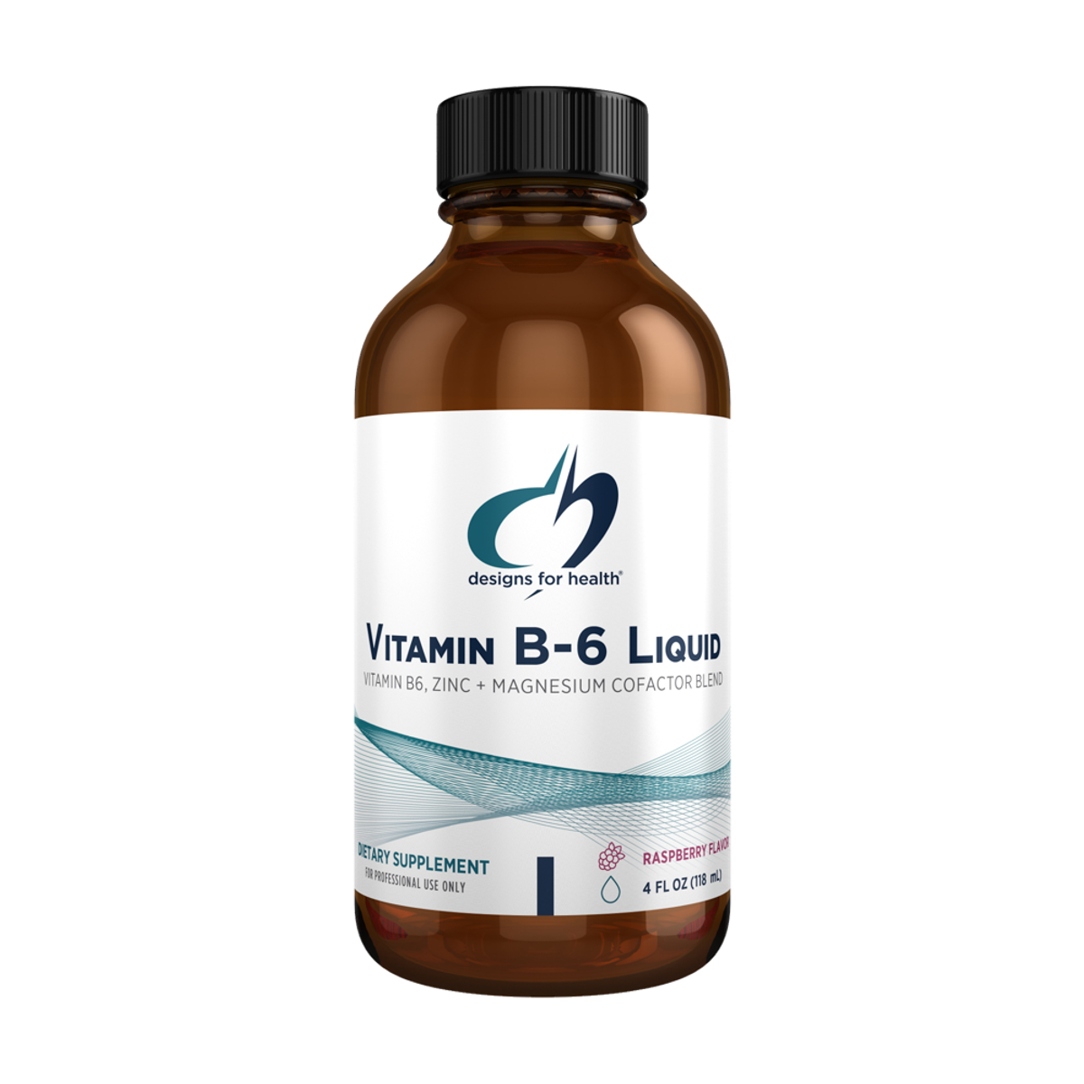 Vitamin B-6 Liquid 4 fl oz (118 mL) liquid old bottle image