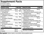 CatecholaCalm™ 90 capsules supplement facts image — view 2