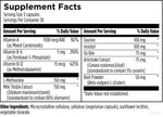 LV-GB Complex™ 90 capsules supplement facts image — view 2