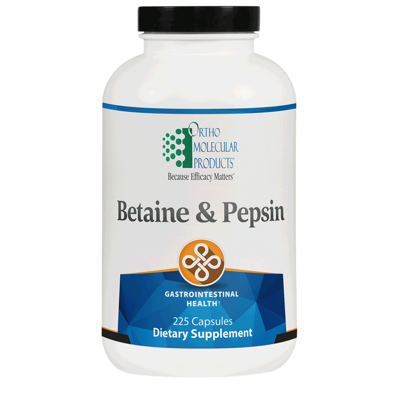 Ortho Molecular Products - Betaine HCl Pepsin