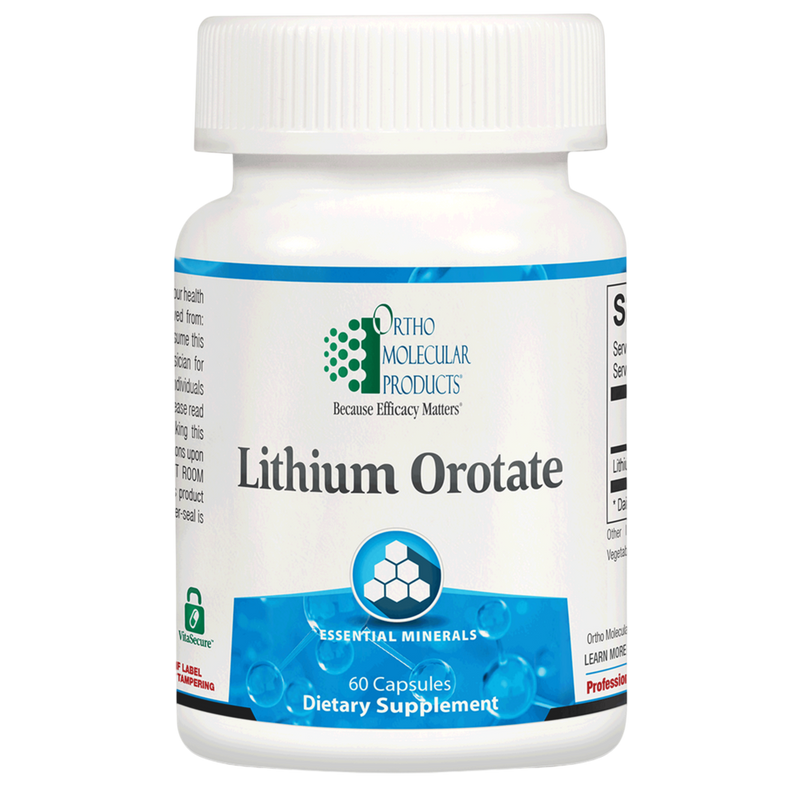 Ortho Molecular Products - Lithium Orotate