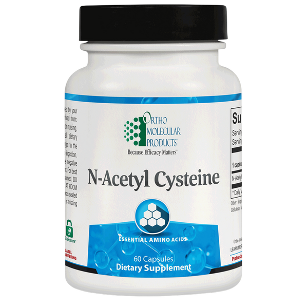 Ortho Molecular Products - N-Acetyl Cysteine 600 mg