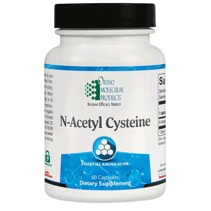 Ortho Molecular Products - N-Acetyl Cysteine 600 mg