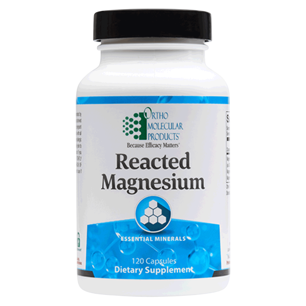 Ortho Molecular Products Reacted Magnesium Capsules