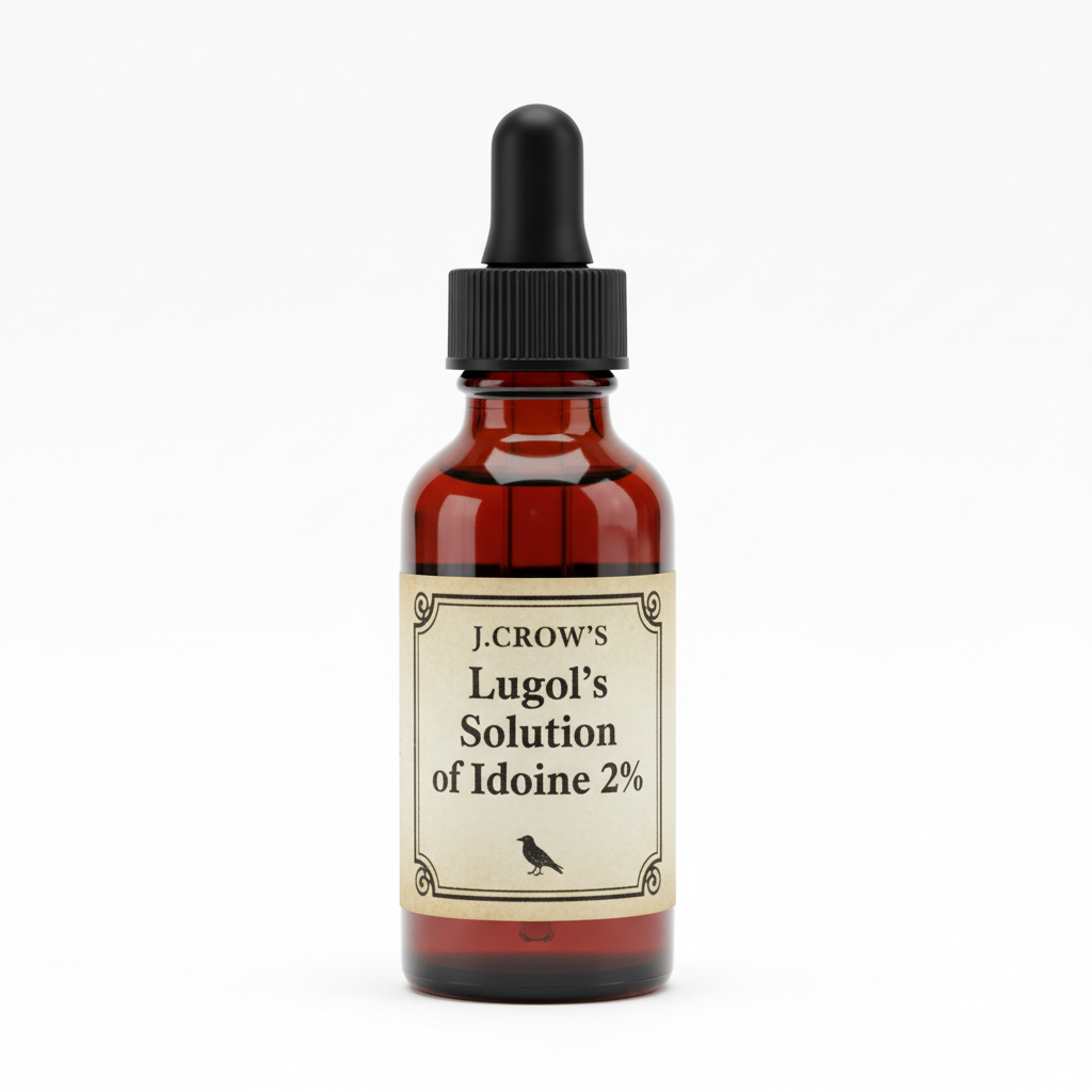 J.Crow's - Lugol's Solution of Iodine 2% — J.Crow's alternative compound