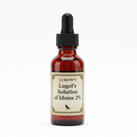 J.Crow's - Lugol's Solution of Iodine 2%
