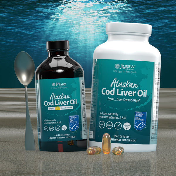 Jigsaw Health - Alaskan Cod Liver Oil