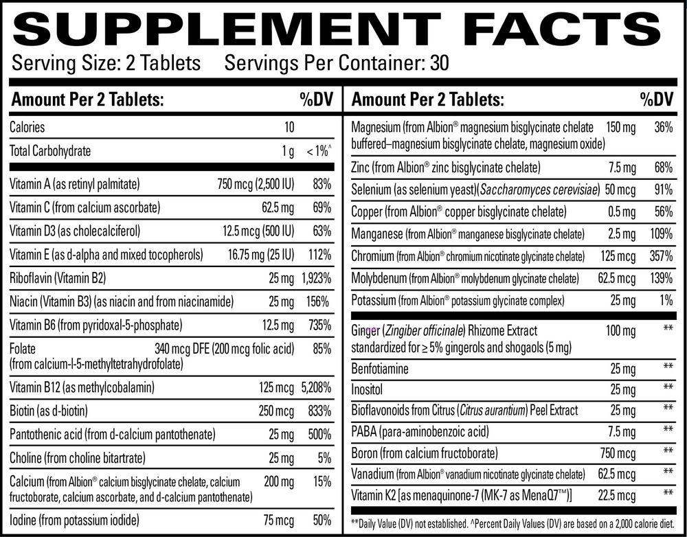 EuroMedica Essential Multivitamin — view 3
