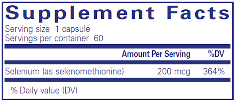 Pure Encapsulations Selenium — view 3