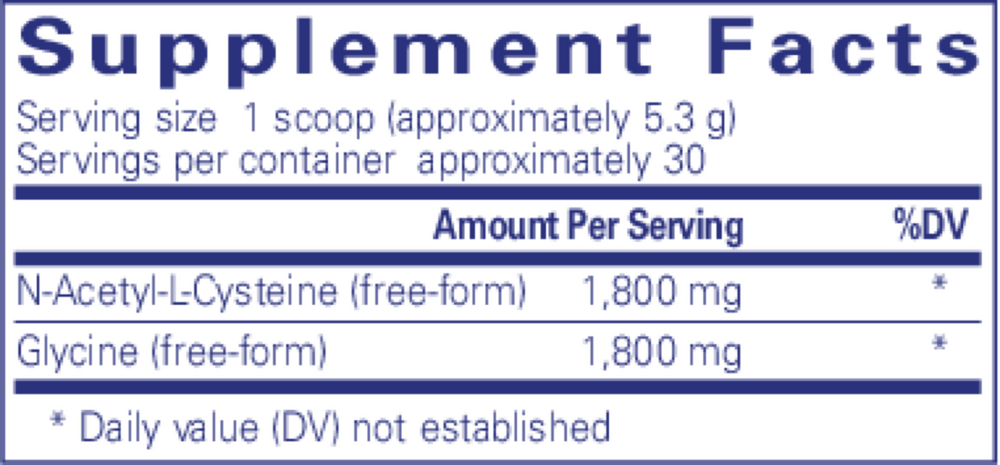 Pure Encapsulations NAC + Glycine powder — view 3