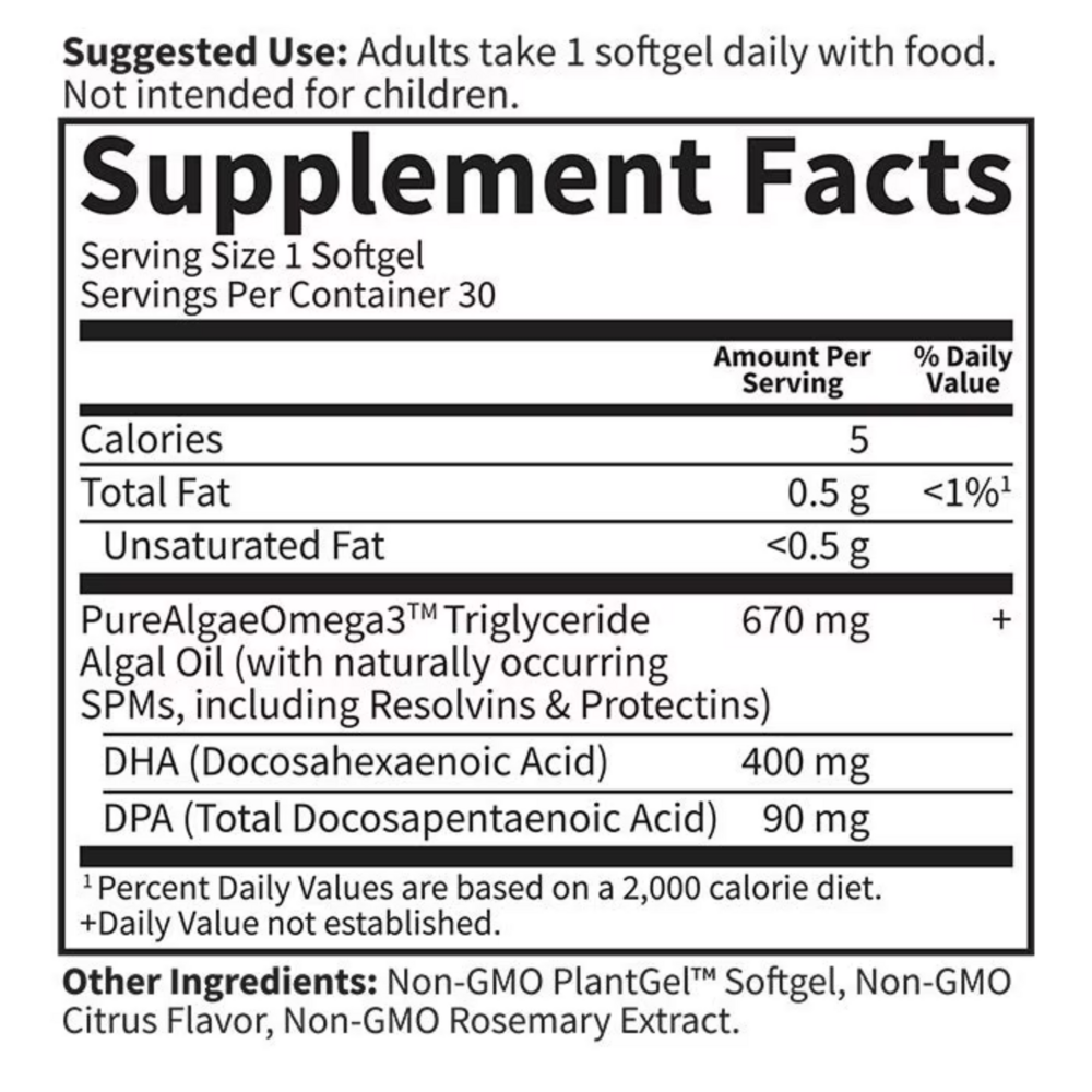 Garden of Life Dr. Formulated Prenatal DHA — view 3
