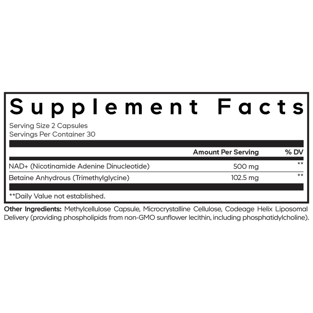 Codeage Liposomal NAD+ — view 3