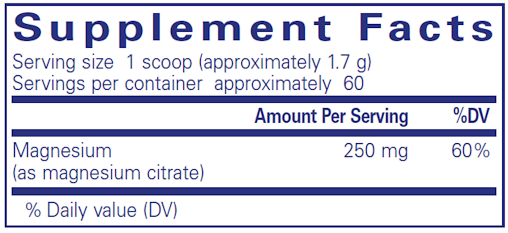 Pure Encapsulations Magnesium Powder — view 3