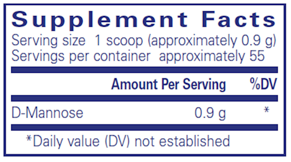 Pure Encapsulations D-Mannose — view 3