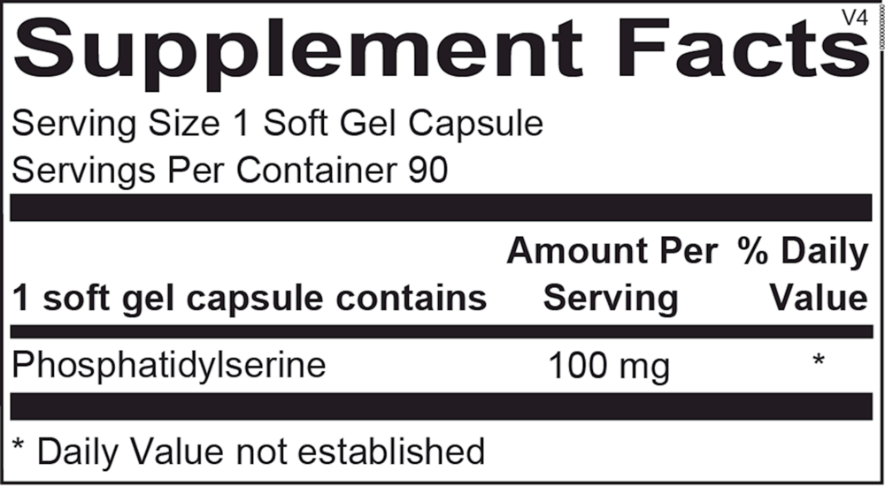 Ortho Molecular Products Phosphatidylserine — view 3
