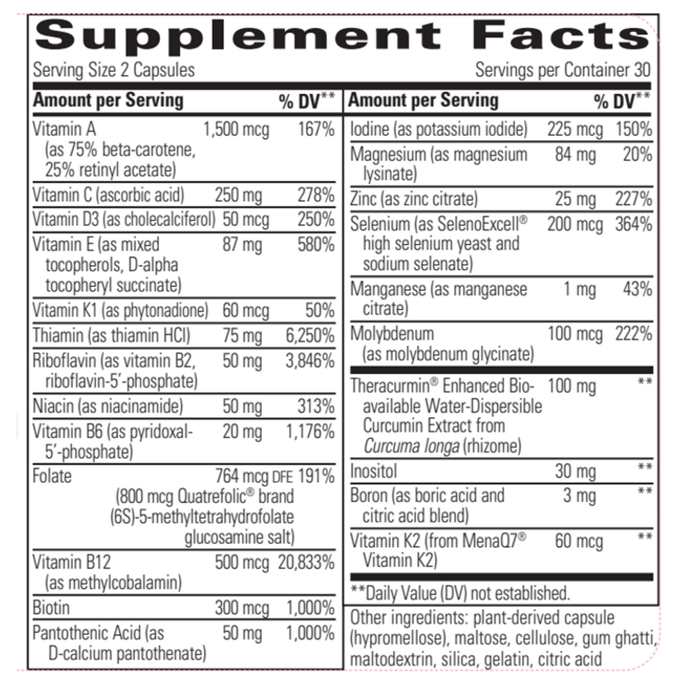 Integrative Therapeutics Clinical Nutrients™ HP — view 3