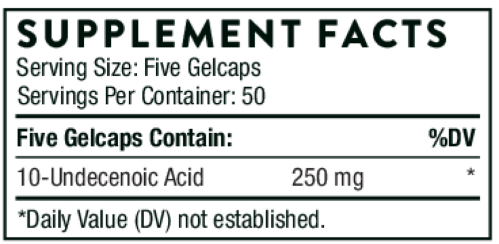 Thorne Undecylenic Acid (formerly Formula SF722) — view 3