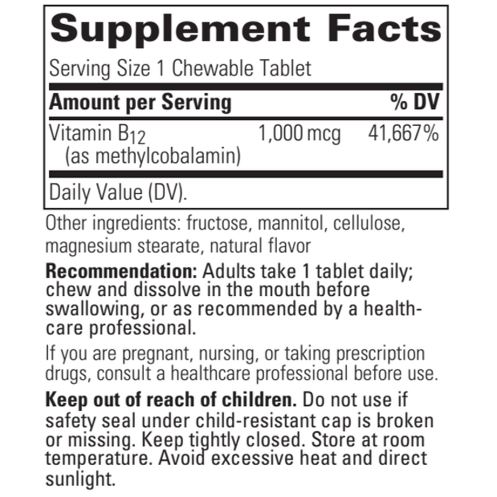 Integrative Therapeutics B12-Active Chewable — view 3