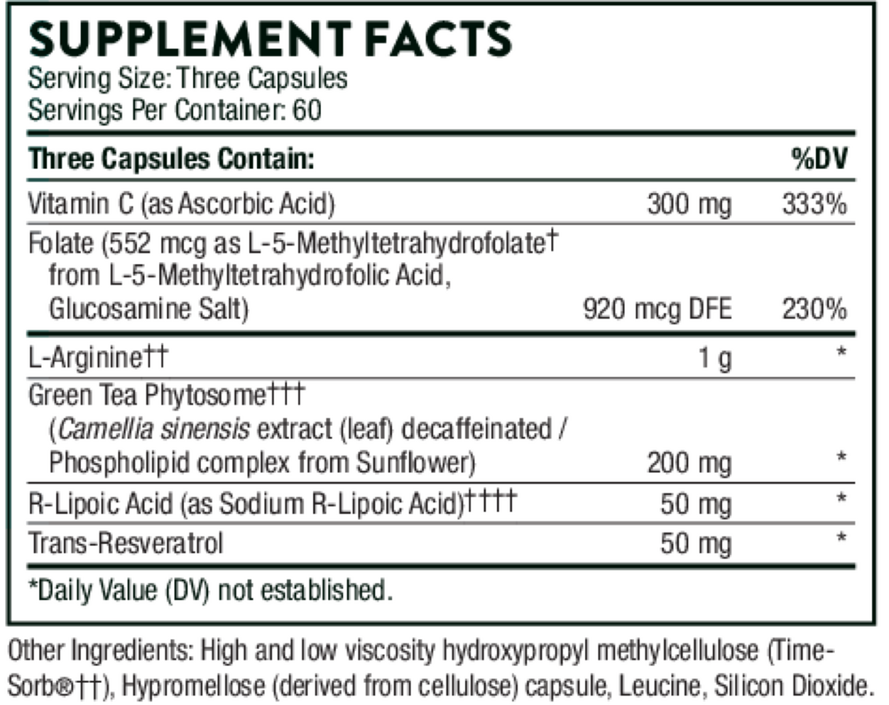 Thorne L-Arginine Plus (formerly Perfusia Plus) — view 3
