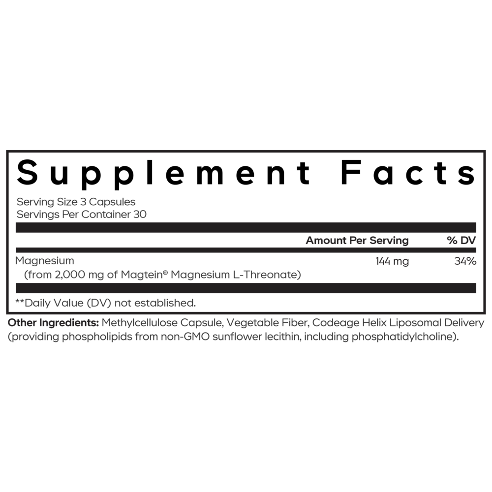 Codeage Liposomal Magnesium L-Threonate — view 3
