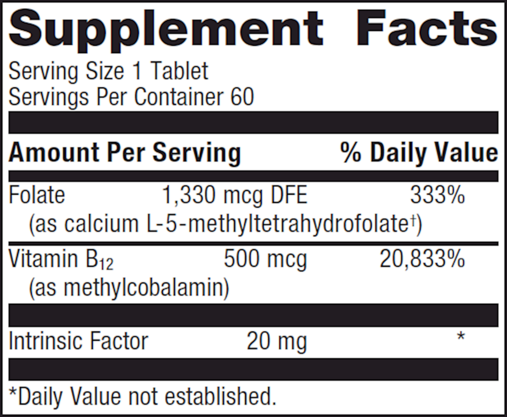 Metagenics Intrinsi B12/Folate™ — view 3