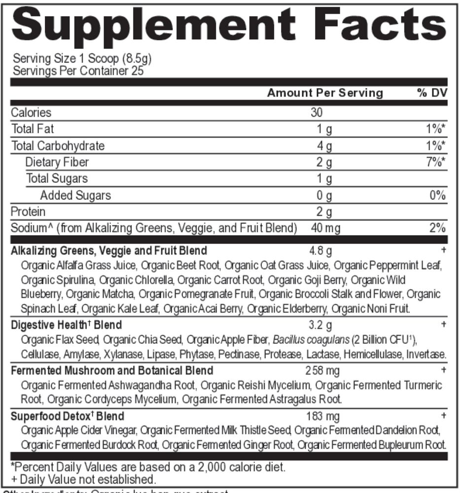 Ancient Nutrition Organic SuperGreens Alkalize & Detox — view 3