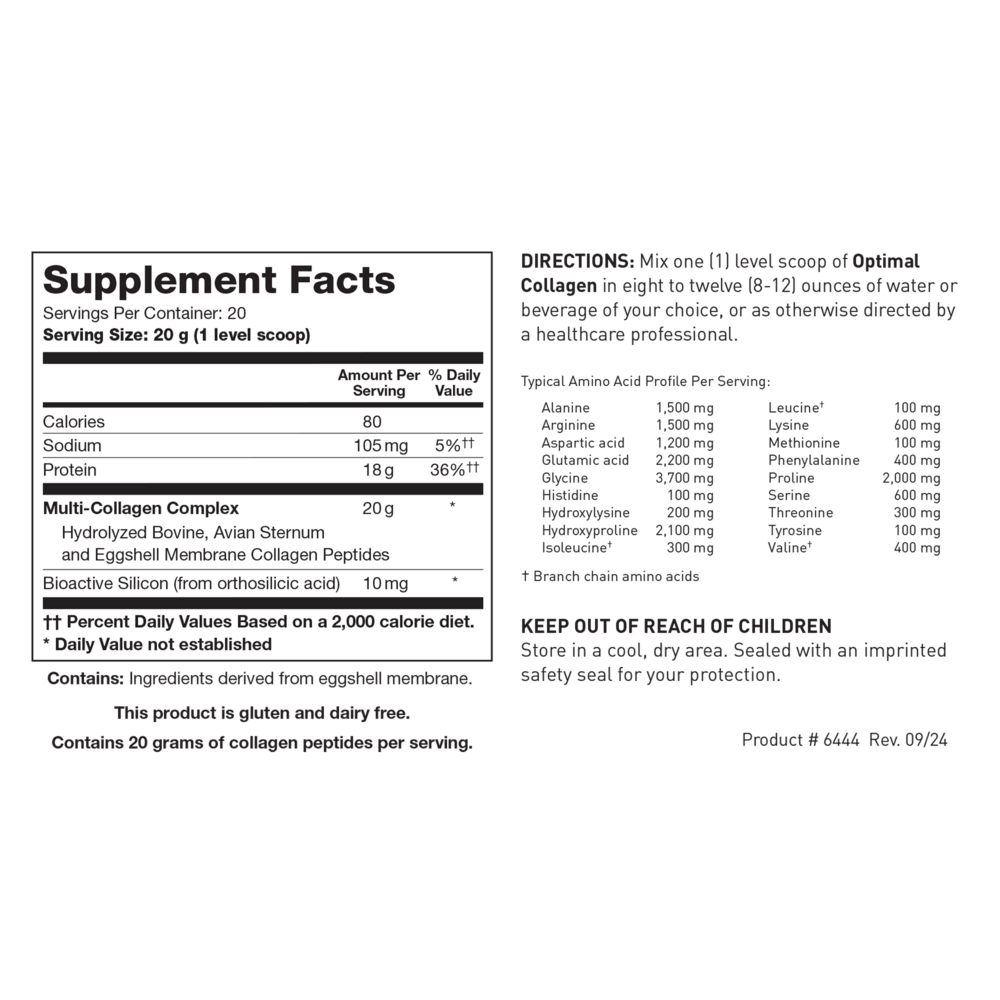 Biotics Research Optimal Collagen — view 3