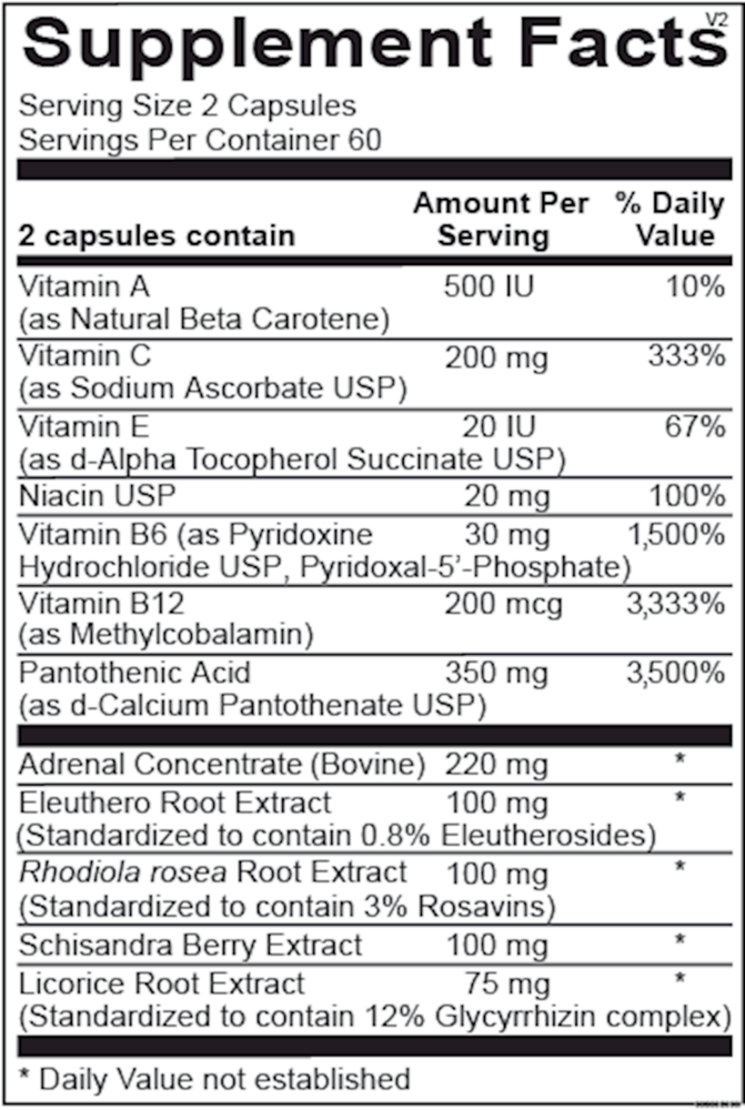 Ortho Molecular Products Adren-All — view 3