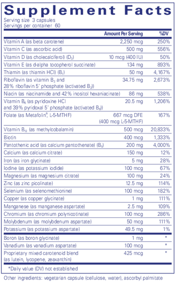 Pure Encapsulations Nutrient 950 — view 3
