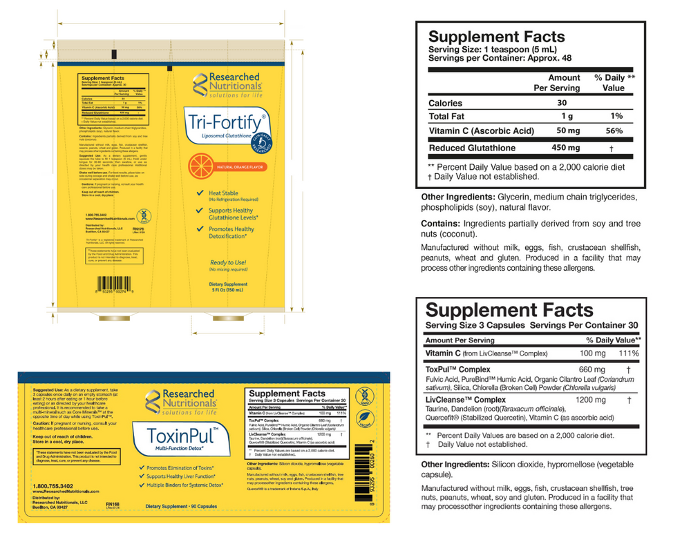 Researched Nutritionals Revitalizing Detox Duo™ Orange — view 3