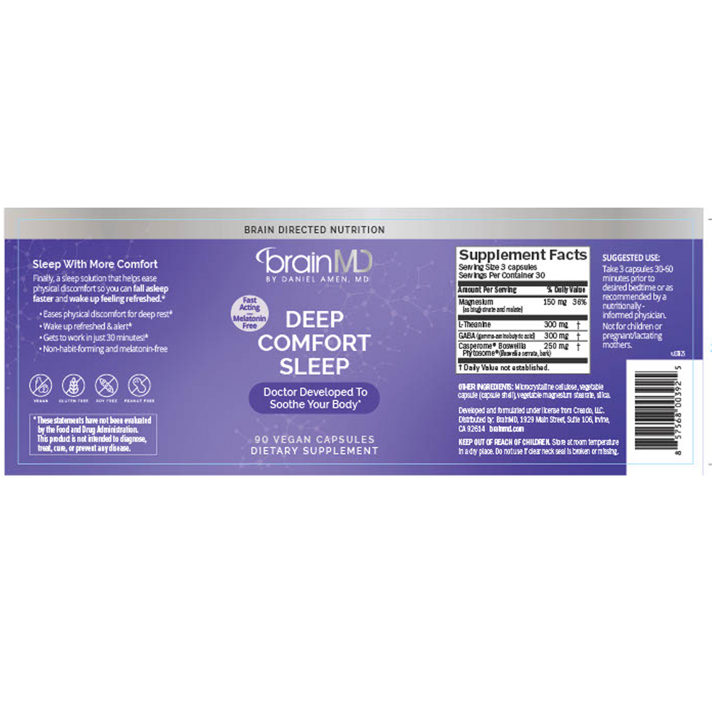 BrainMD Deep Comfort Sleep — view 3