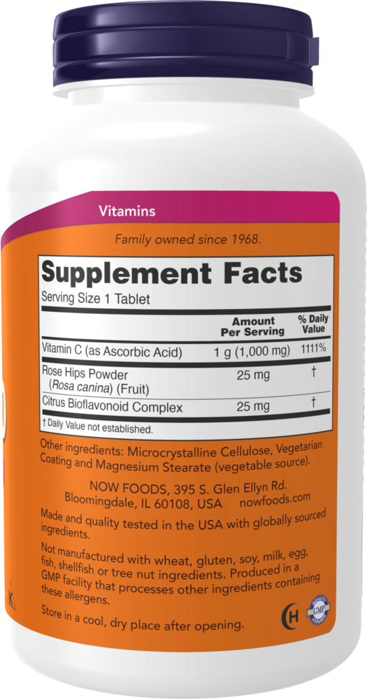 NOW Foods Vitamin C-1000 — view 3