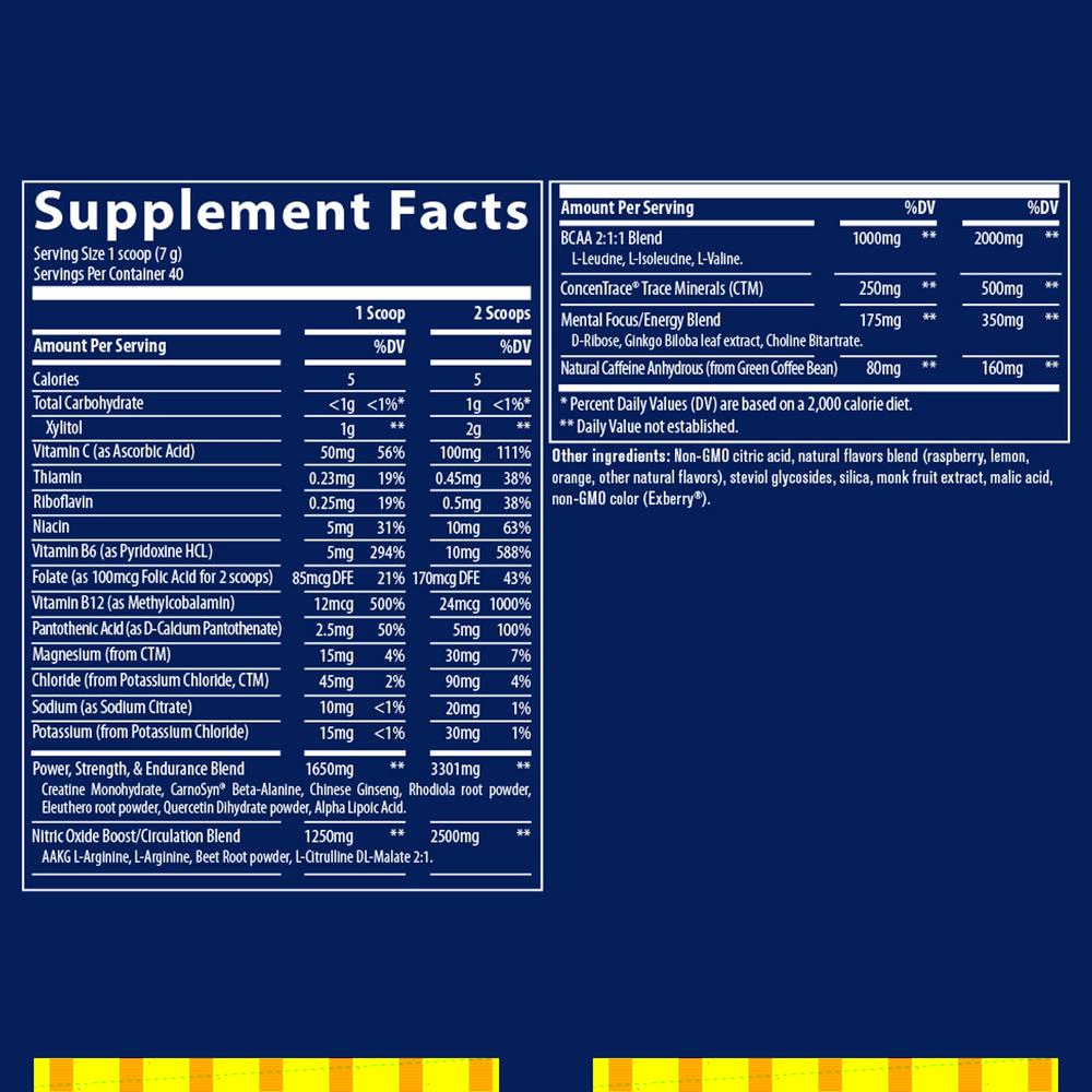 Trace Minerals Research Pre-Workout Clean Energy Powder — view 3