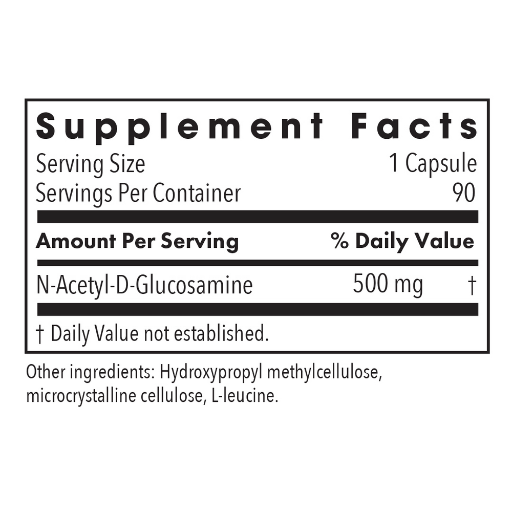 Allergy Research Group N-Acetyl Glucosamine — view 3