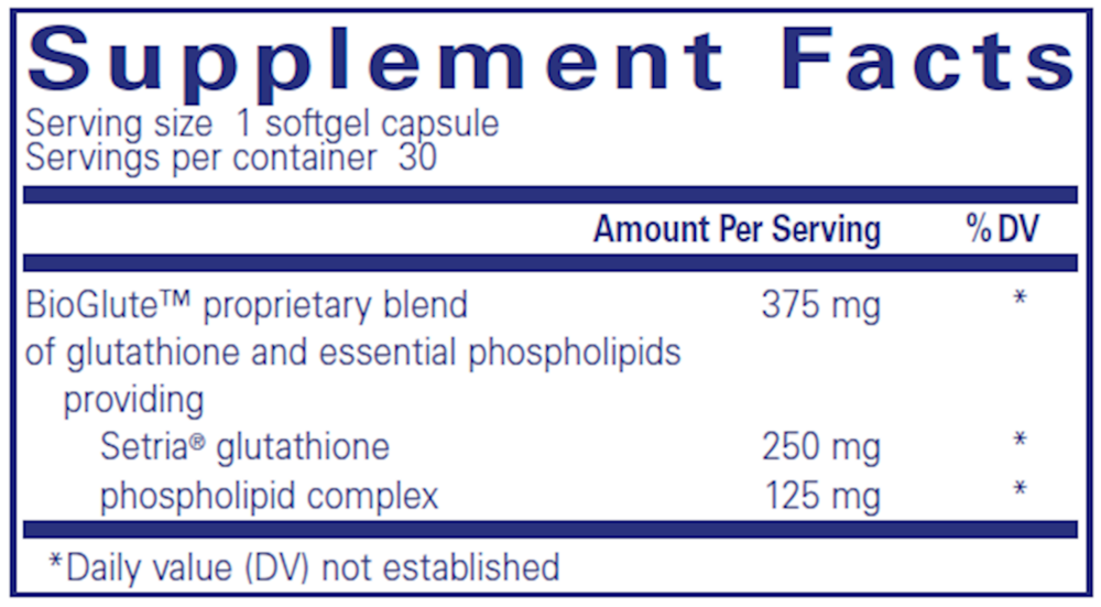Pure Encapsulations Liposomal Glutathione — view 3