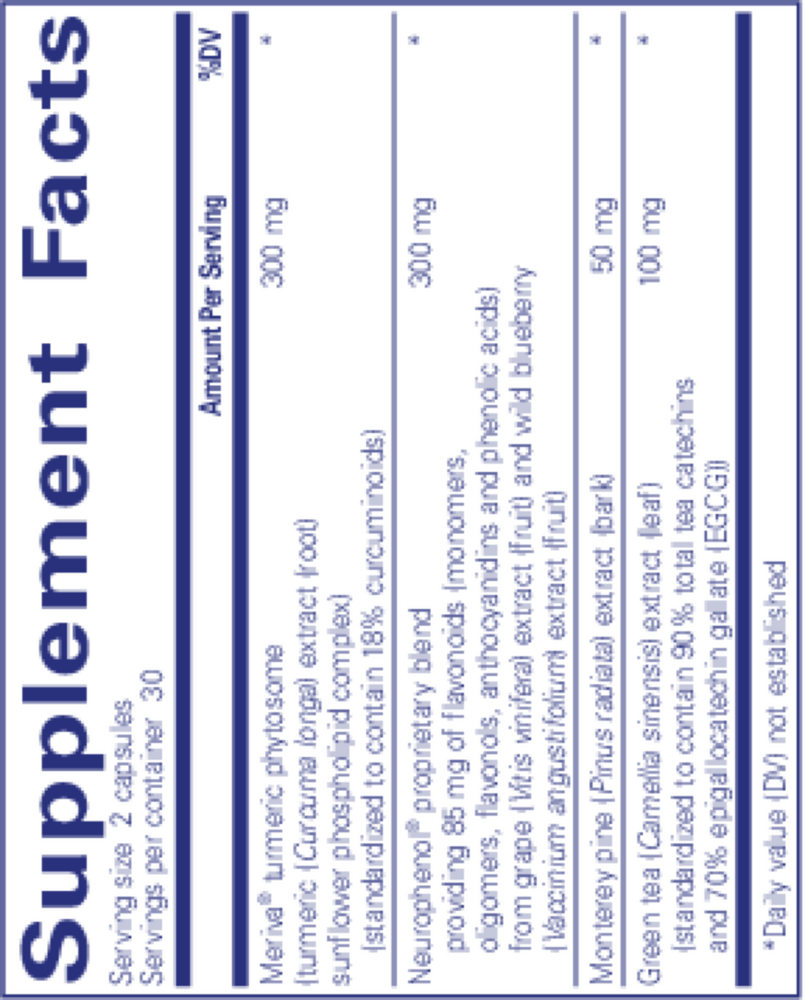 Pure Encapsulations CurcumaSorb Mind — view 3