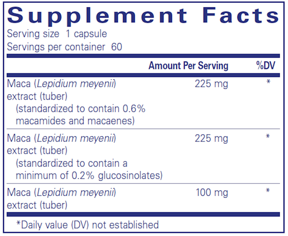 Pure Encapsulations Maca-3 — view 3